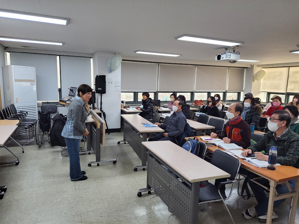 활동지원사교육원 교육 사진